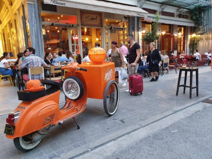 Vespa Aperol Bar by smartmovingmedia
